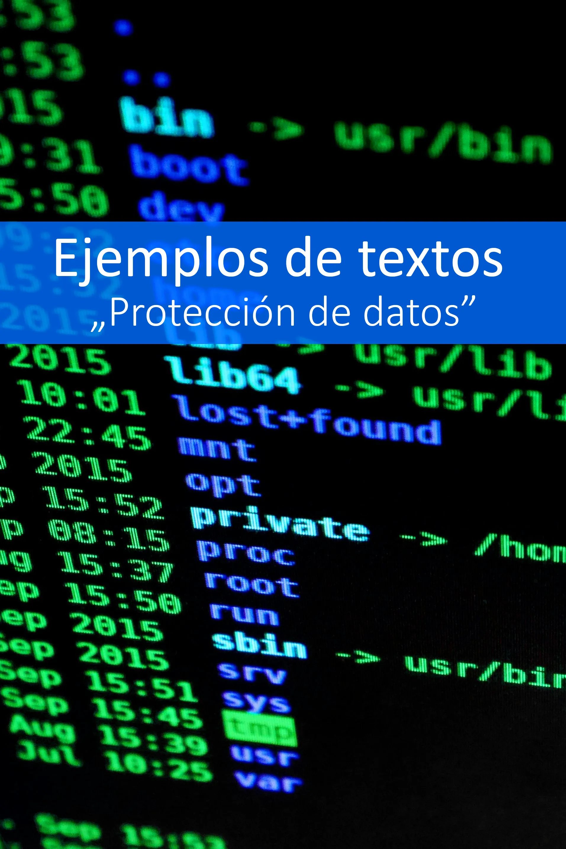 proteccion de datos