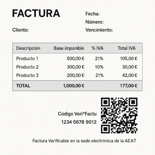 ejemplo verifactu ejemplo de factura verifactu