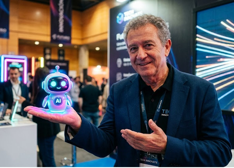 Un vendedor con su comercial IA